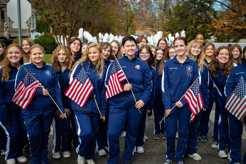 Students celebrate Veterans Day